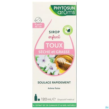 AROMADOSE SIROP TOUX ENF 120ML