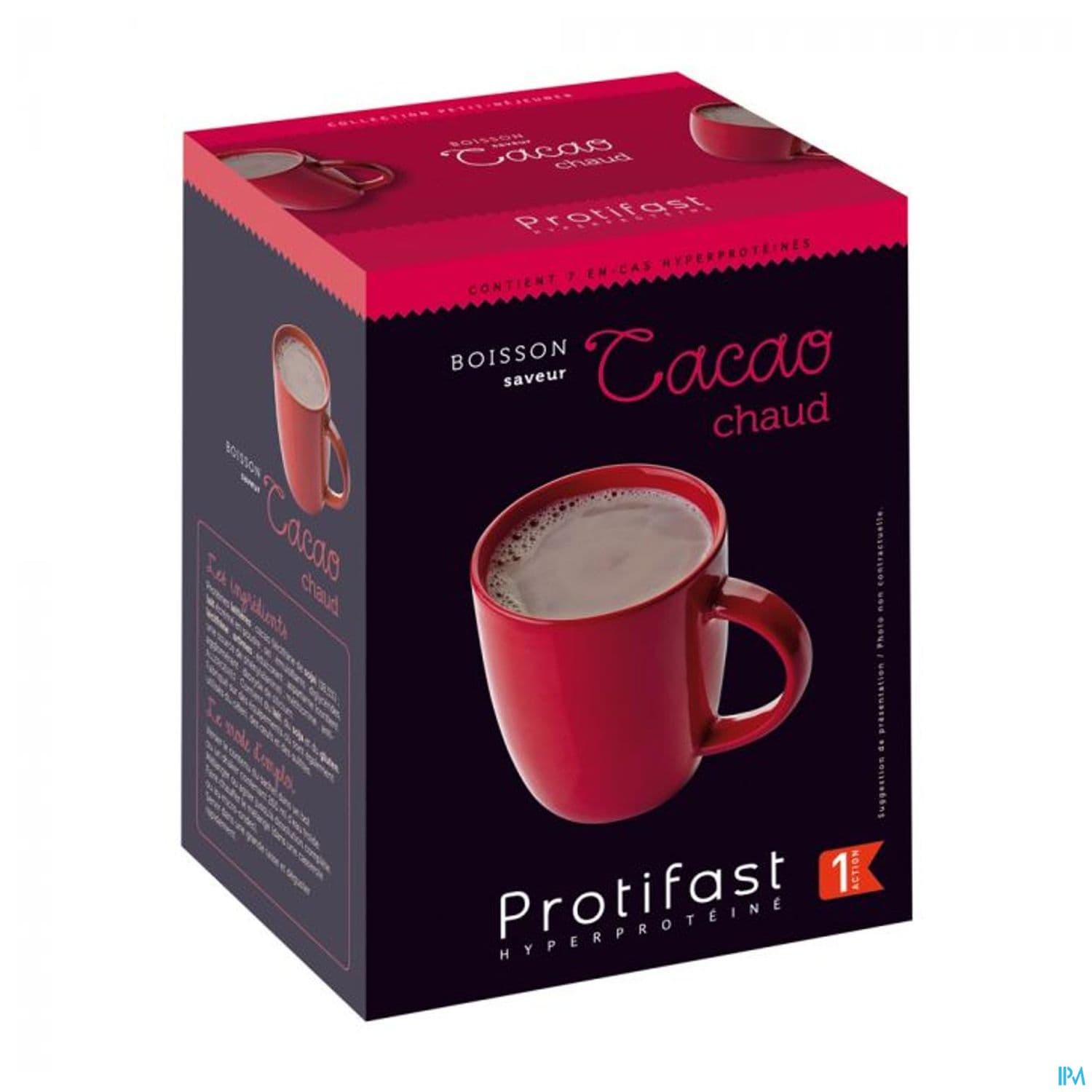 Protifast Boisson Cacao Chaud Pot 500g