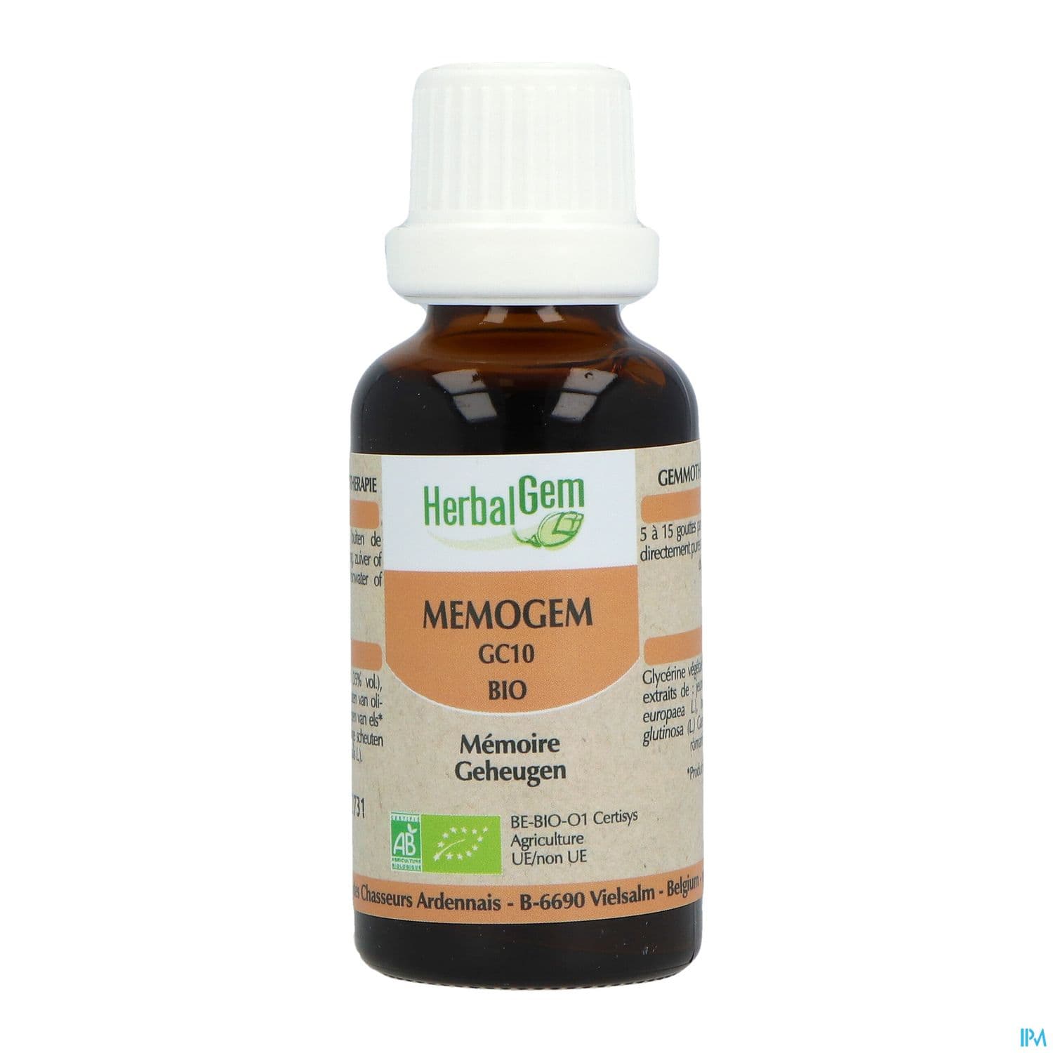 Herbalgem Memogem Gc10 Memoire Bio 30ml