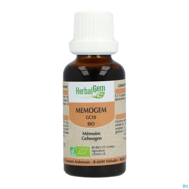 Herbalgem Memogem Gc10 Memoire Bio 30ml