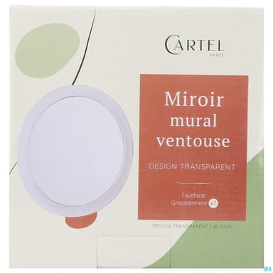 MIROIR CARTEL MUR VENTOUS TRANS12
