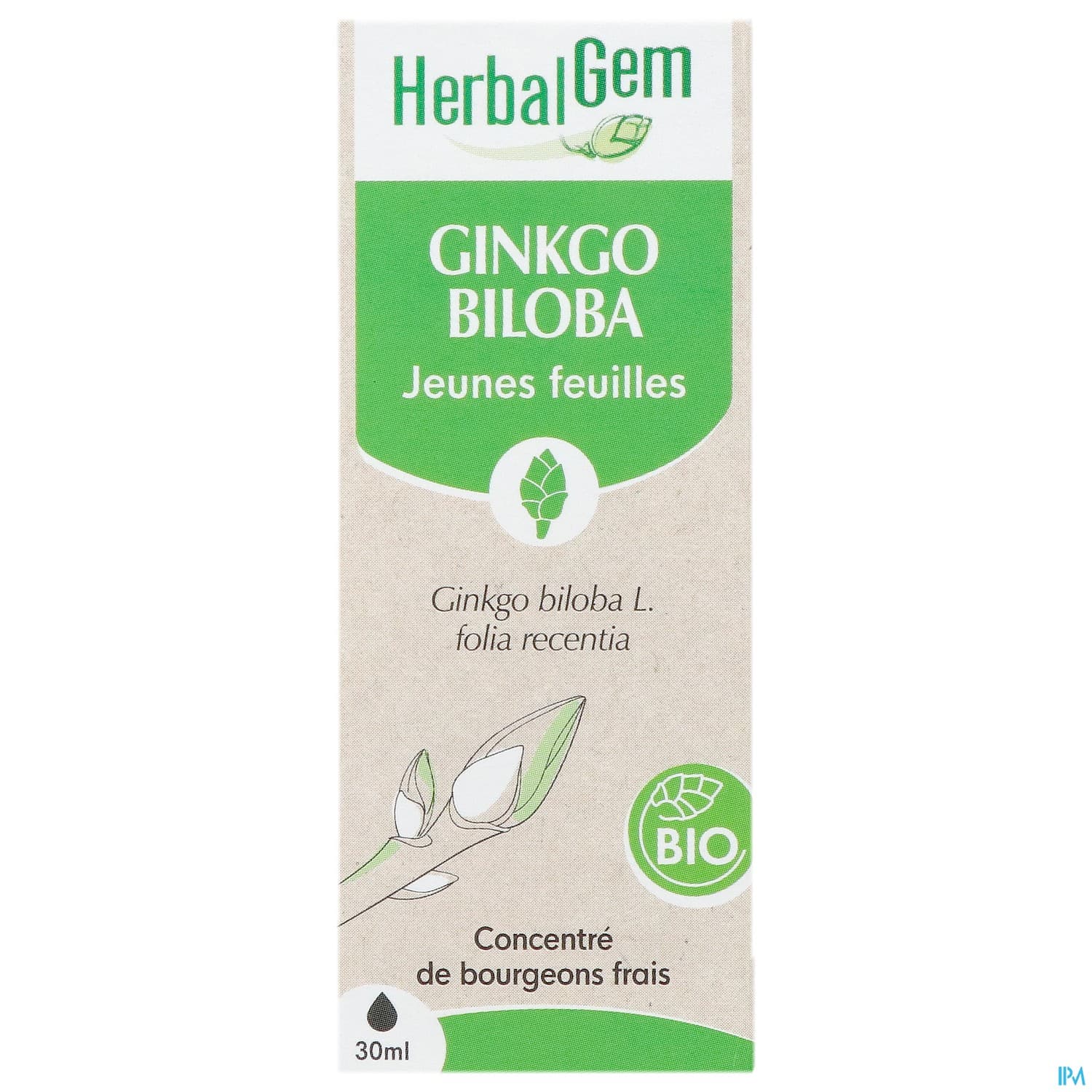 HERBALGEM MACER MER BIO GINKGO30ML