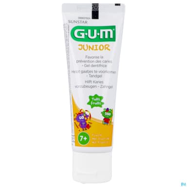 Gum Dentifrice Junior 7/12ans 50ml