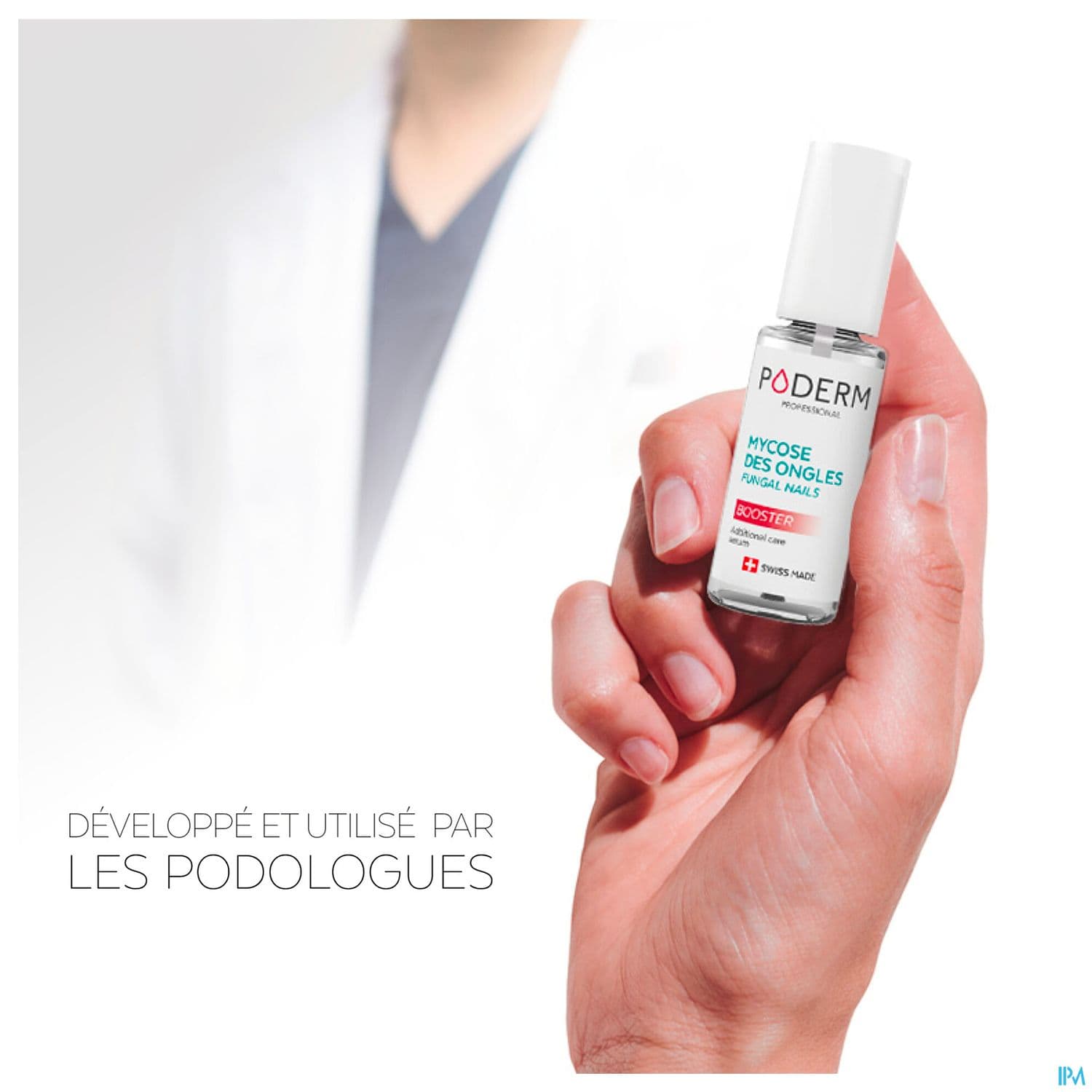 Poderm Huile Serum Purifiante Ongles Jaunis 8ml + Complement Booster 6ml