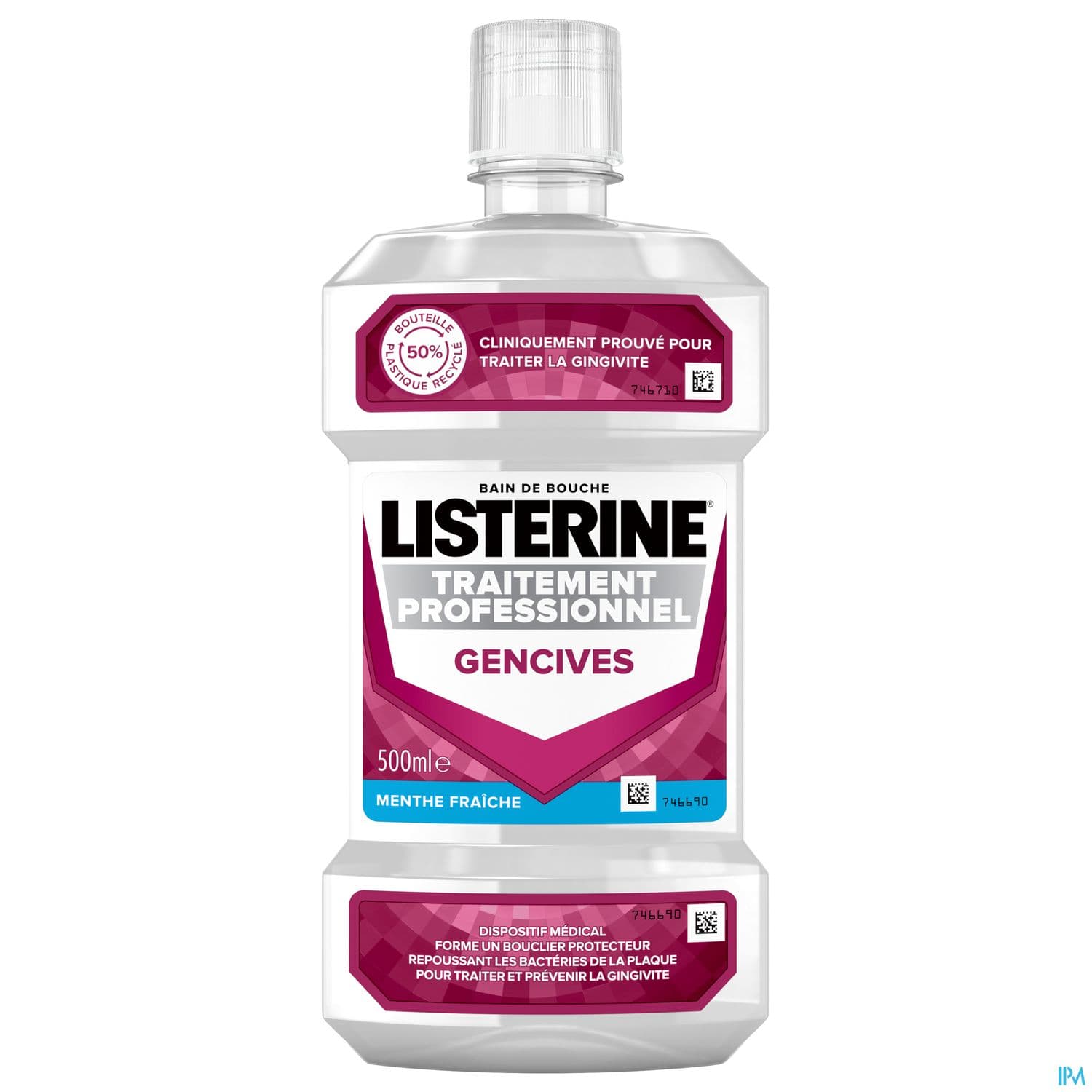 Listerine Protection Dents Gencives Bain De Bouche 500ml