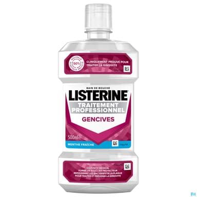 Listerine Protection Dents Gencives Bain De Bouche 500ml