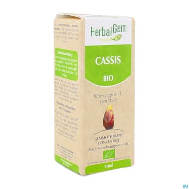 Herbalgem Cassis Bourgeon Macerat Glycerine Bio 30ml