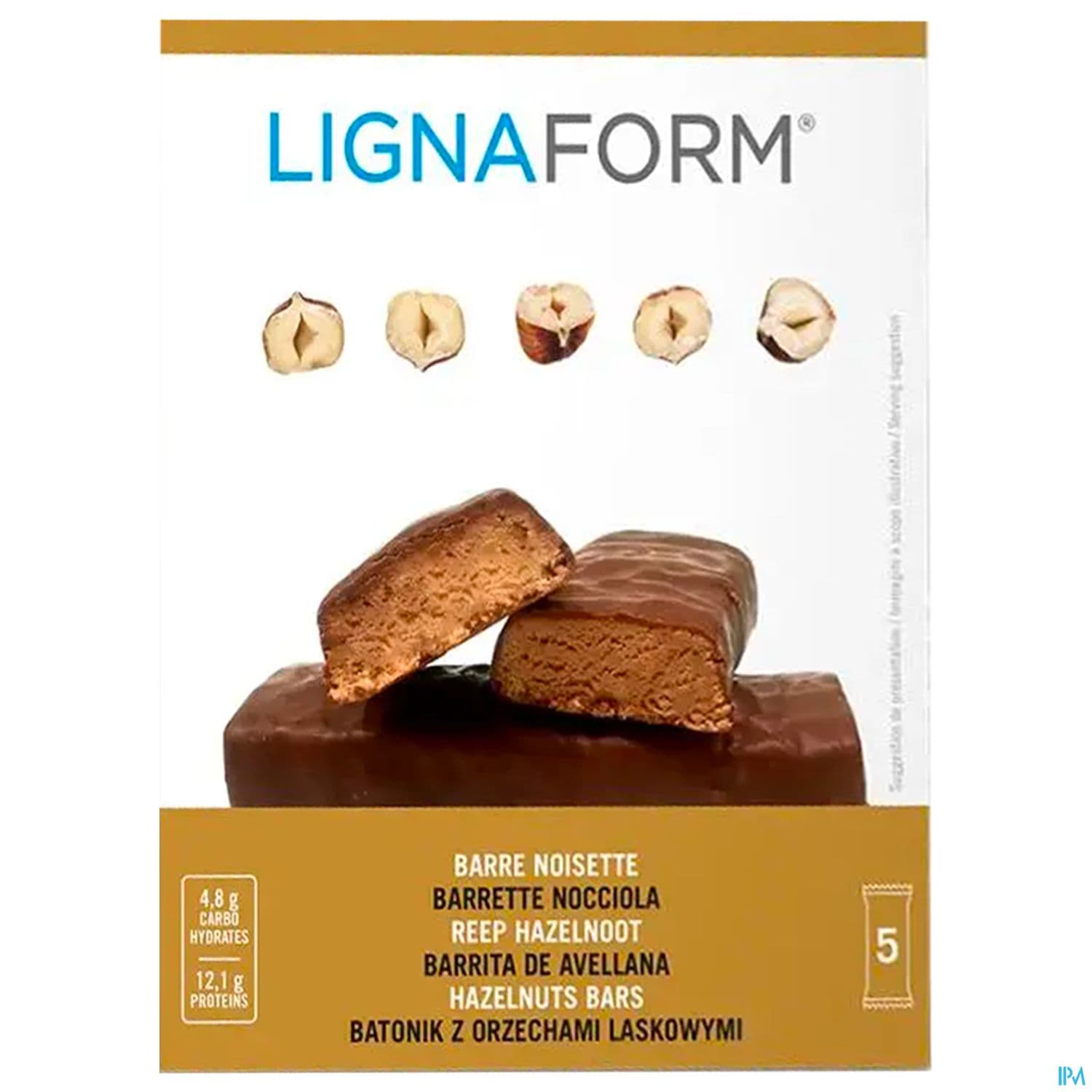 LIGNAFORM BARRE NOISETTE X5