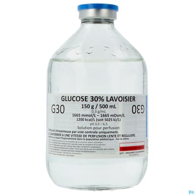 Glucose 30% Lavoisier Sol Pour Perf 500ml Flacon 1