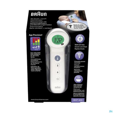 THERMOSCAN SANS CONTACT BNT 400