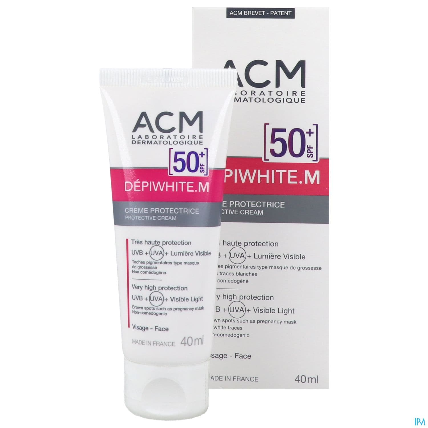 Depiwhite M Ecran Solaire Creme Fl Pompe 50ml