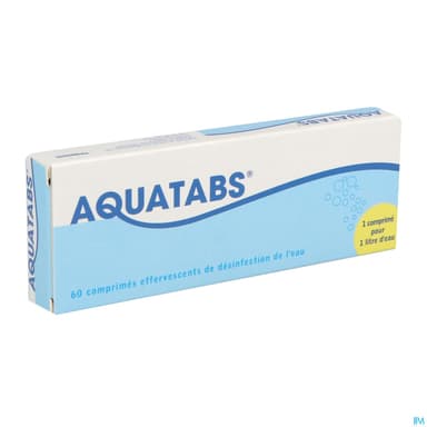 AQUATABS 1CPR/LITRE CPR EFF B/60