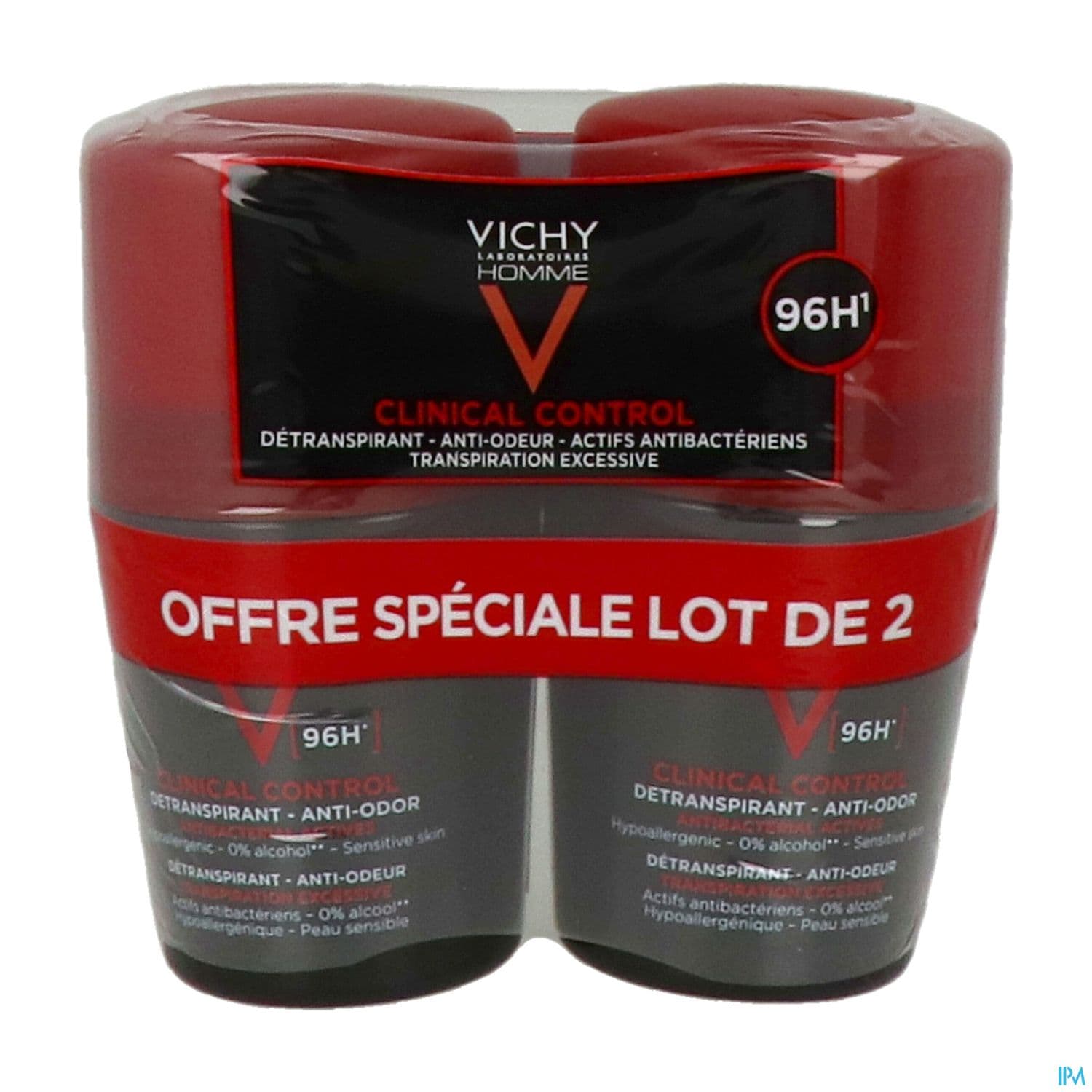 VICHY H DEOD A/OD 96H ROLLON 50ML2