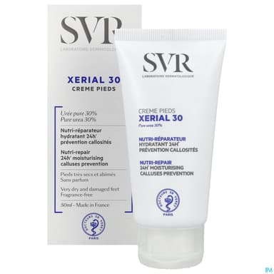 Svr Xerial 30 Creme Pieds Secs Tres Abimes 50ml