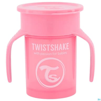 TWISTSHAKE TASSE360 230ML ROSE 6M+