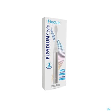 Elgydium Style Brosse A Dents Electrique Silver