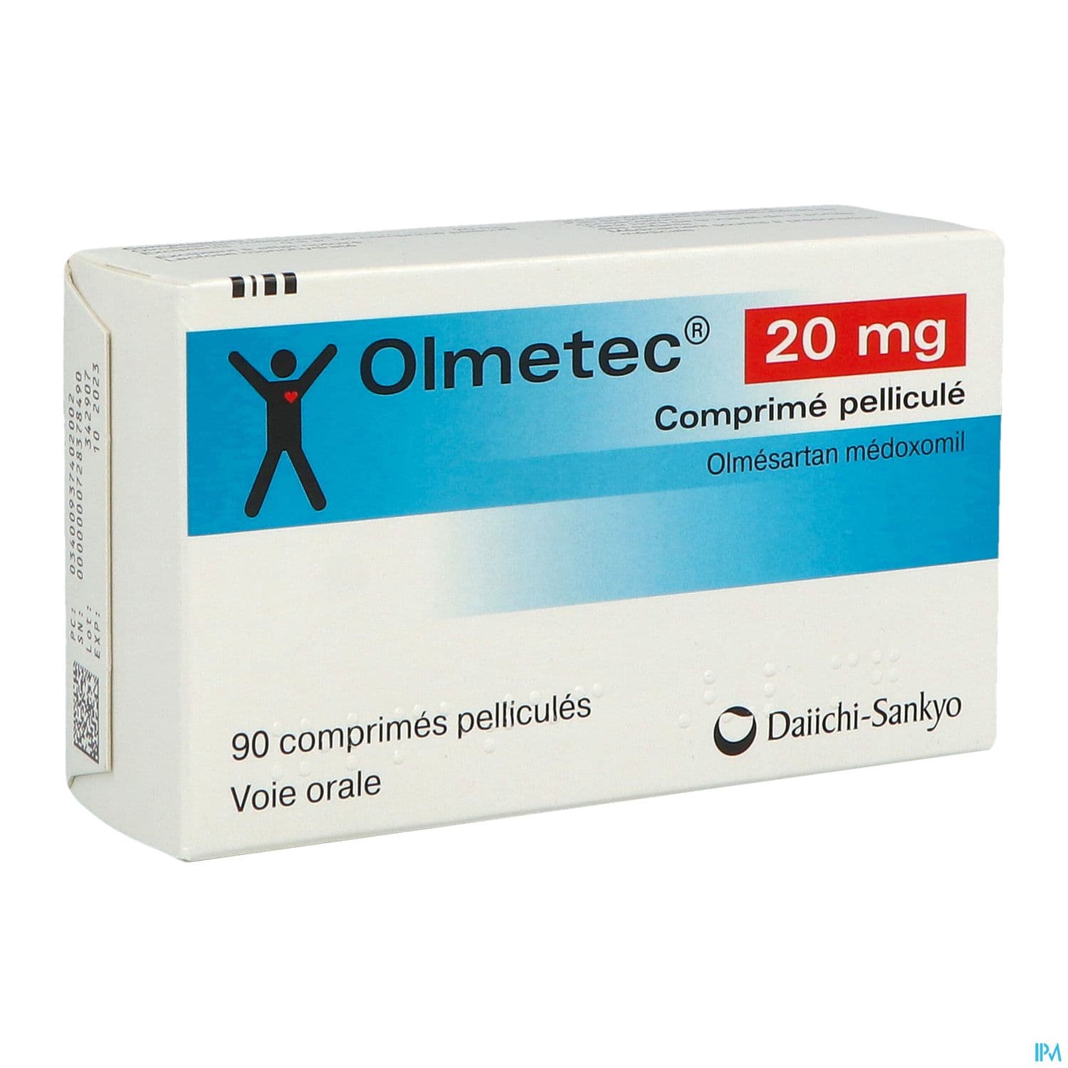 Olmetec 20mg Comprime 90