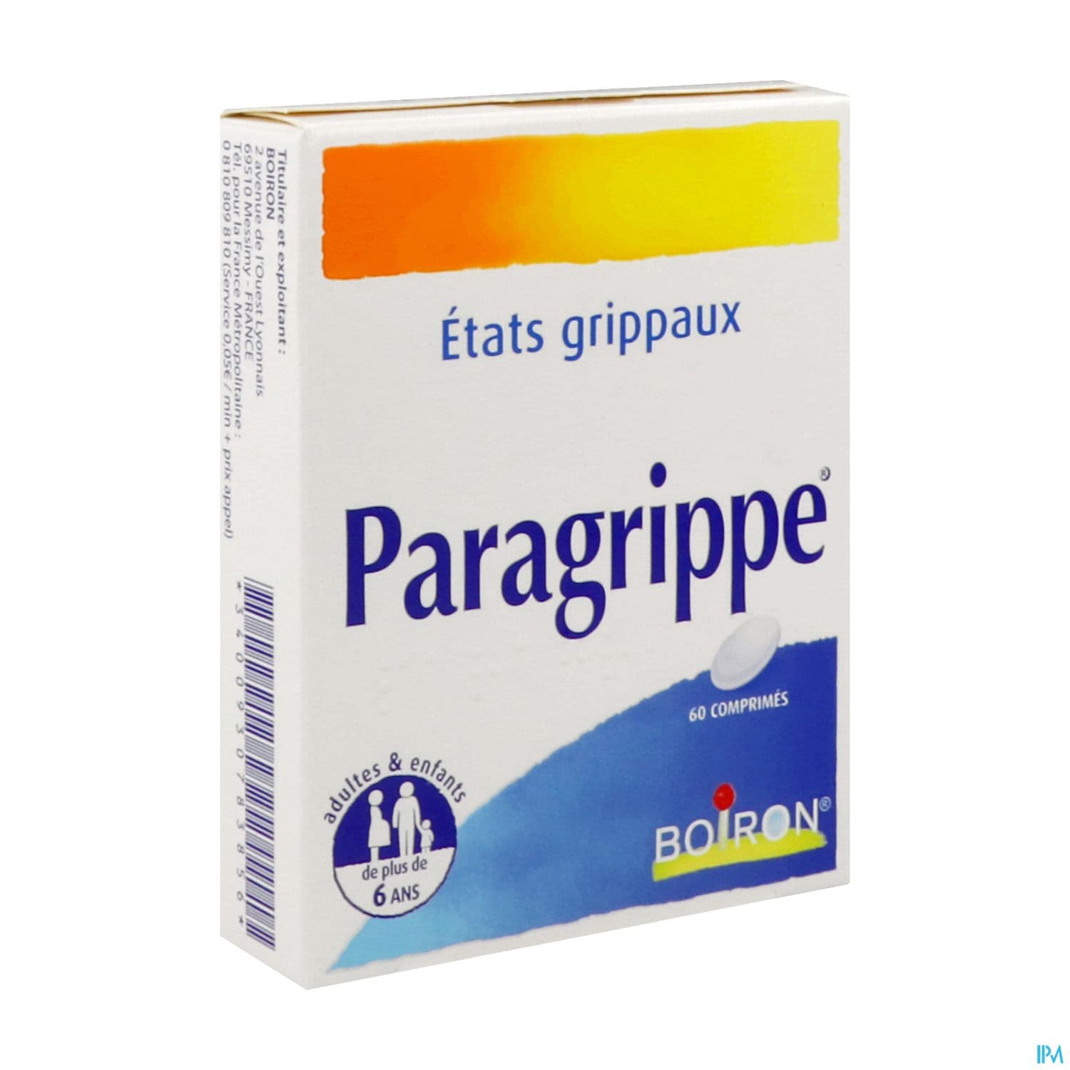 PARAGRIPPE Cpr B/60