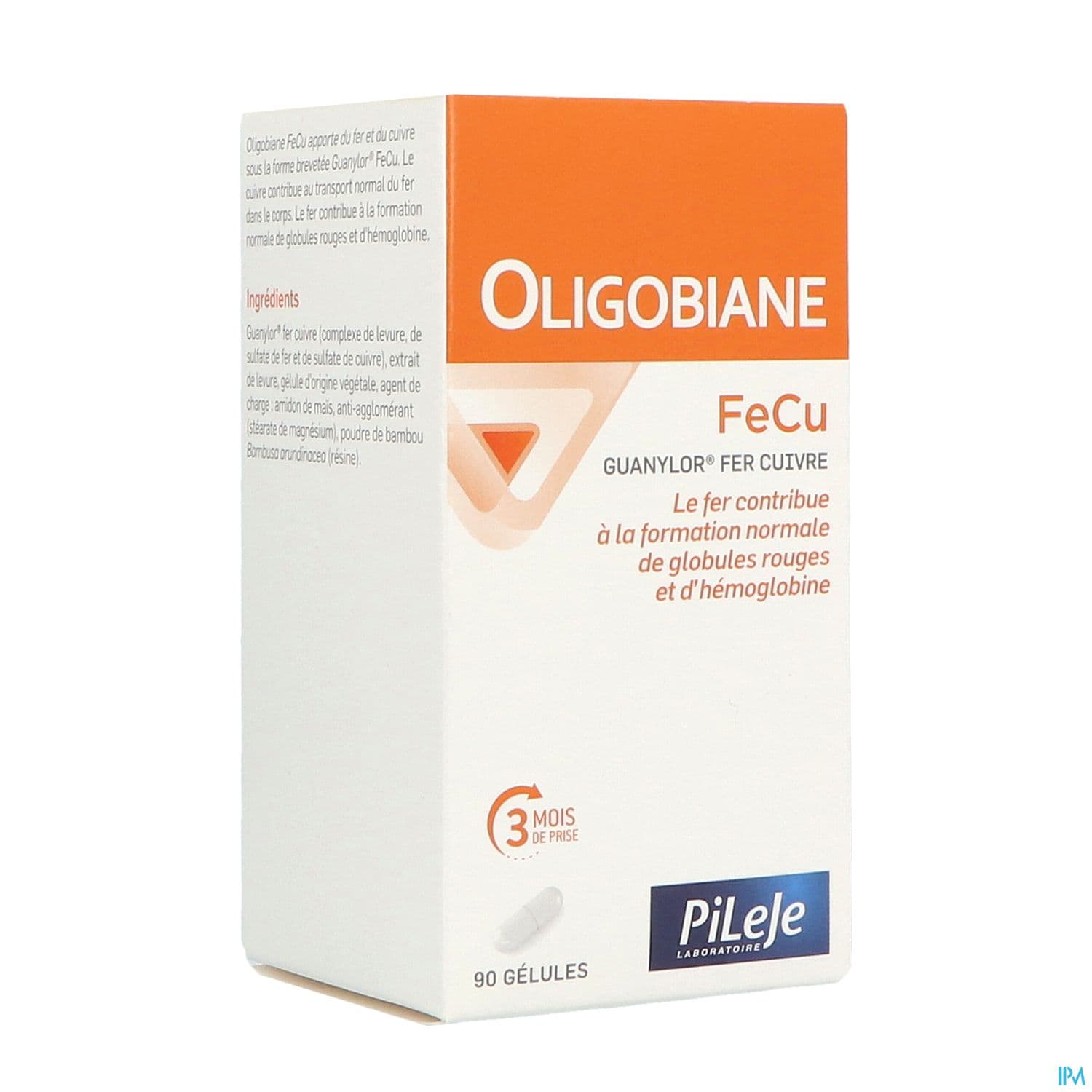Pileje Oligobiane Fer Cuivre Gelule 90