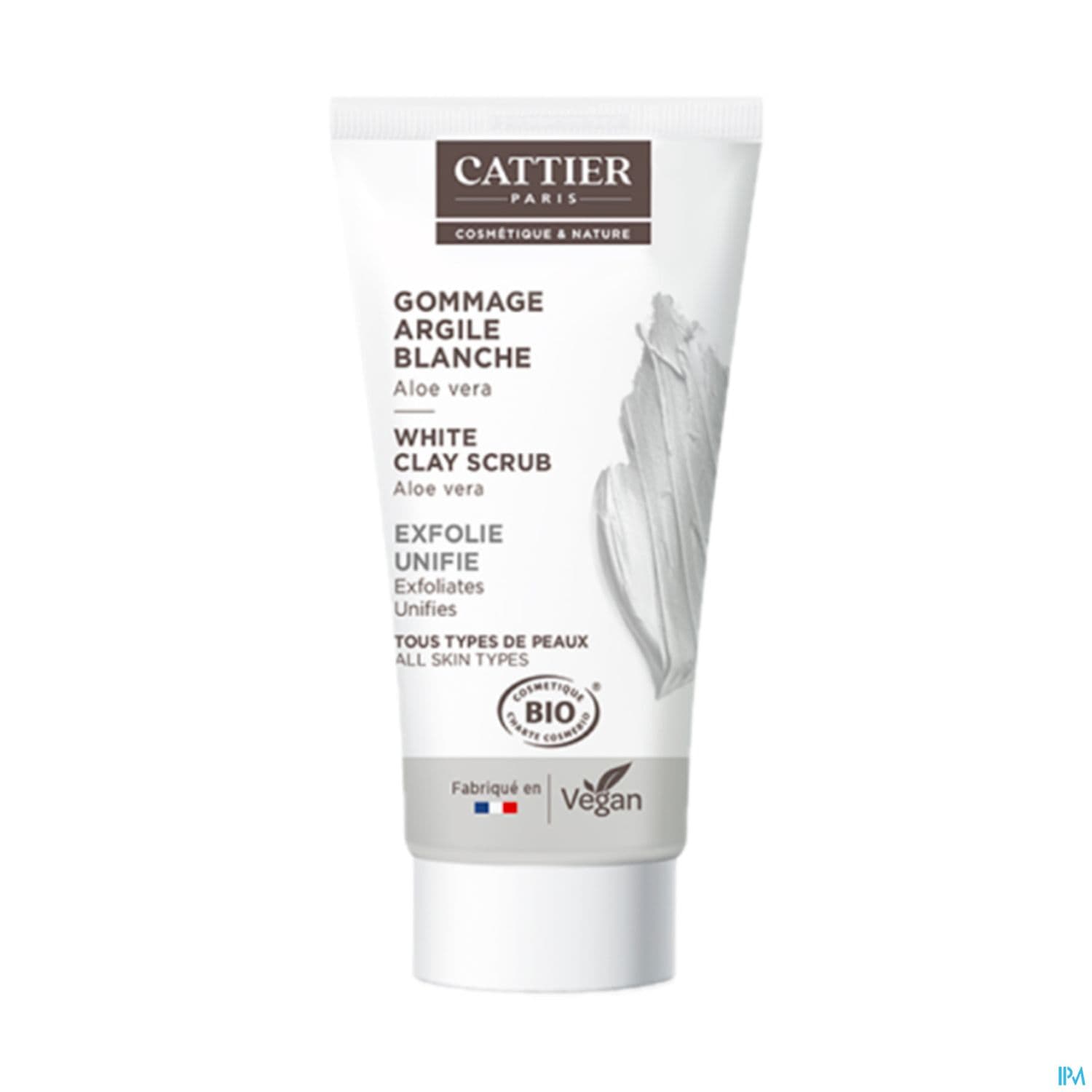 CATTIER GOMMAGE ARGILE BLC 30ML