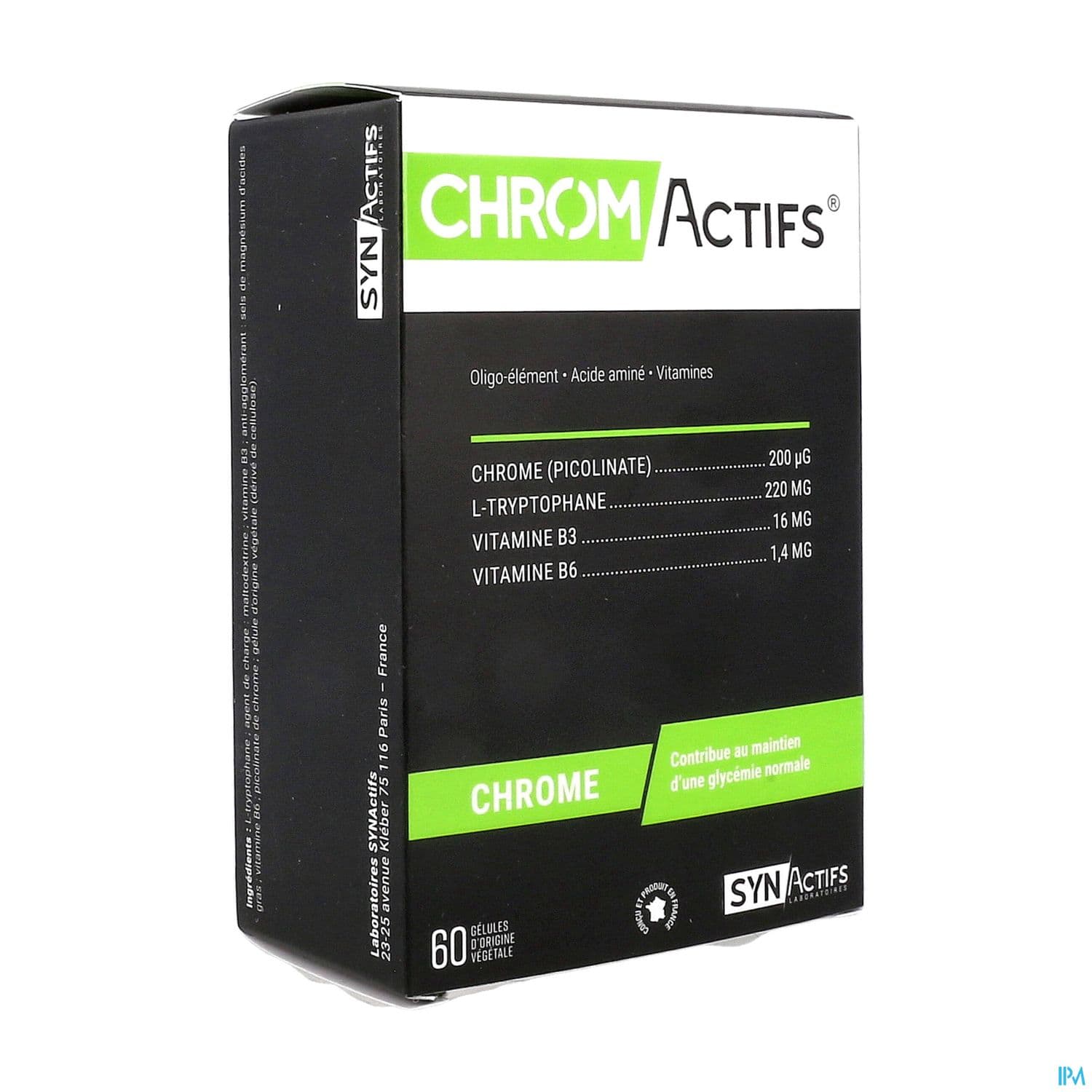Synactifs Chrom Actifs Gelule 60
