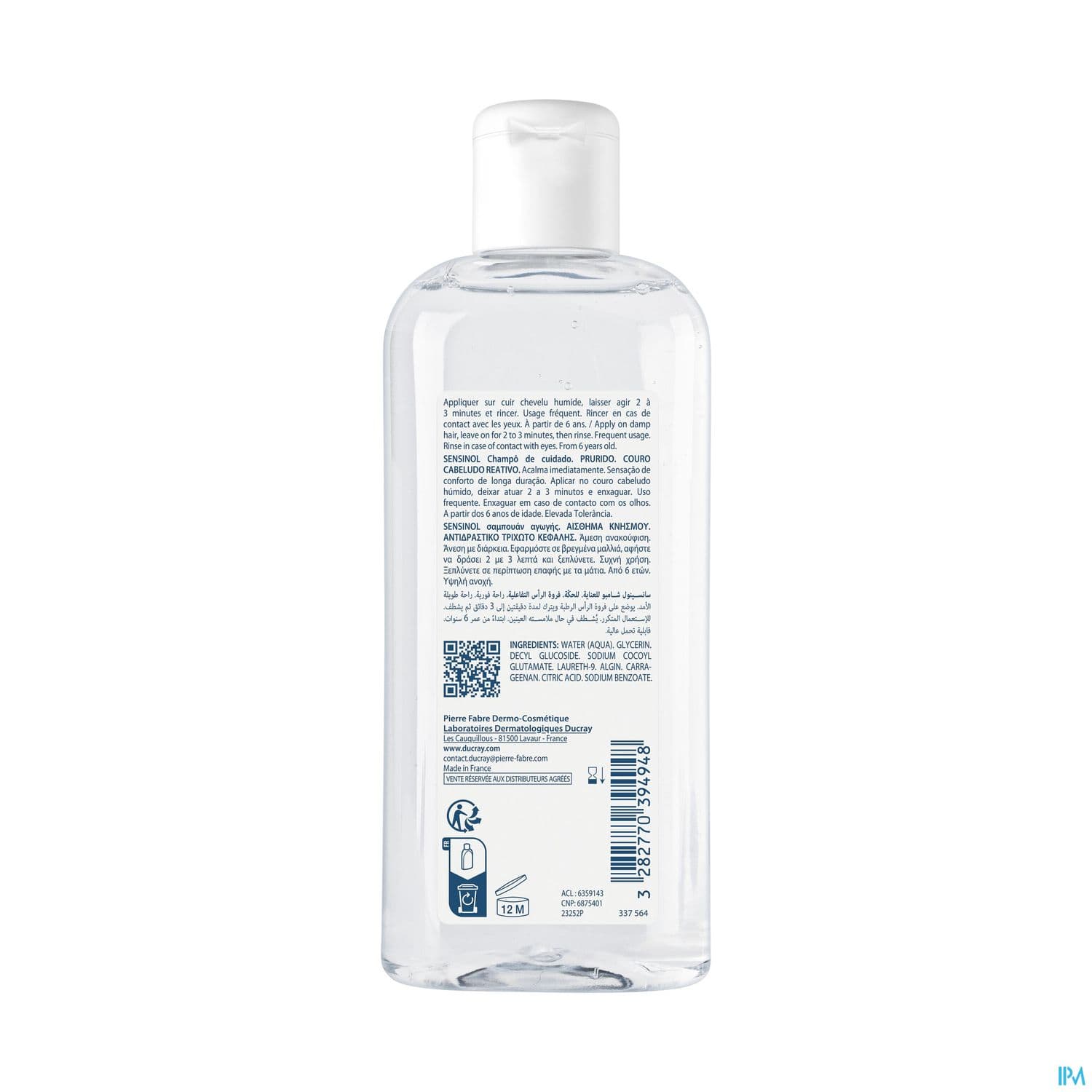 Ducray Sensinol Shampooing Traitant 200ml