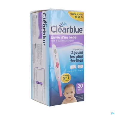CLEARBLUE TEST OVUL DIGIT 1H 20