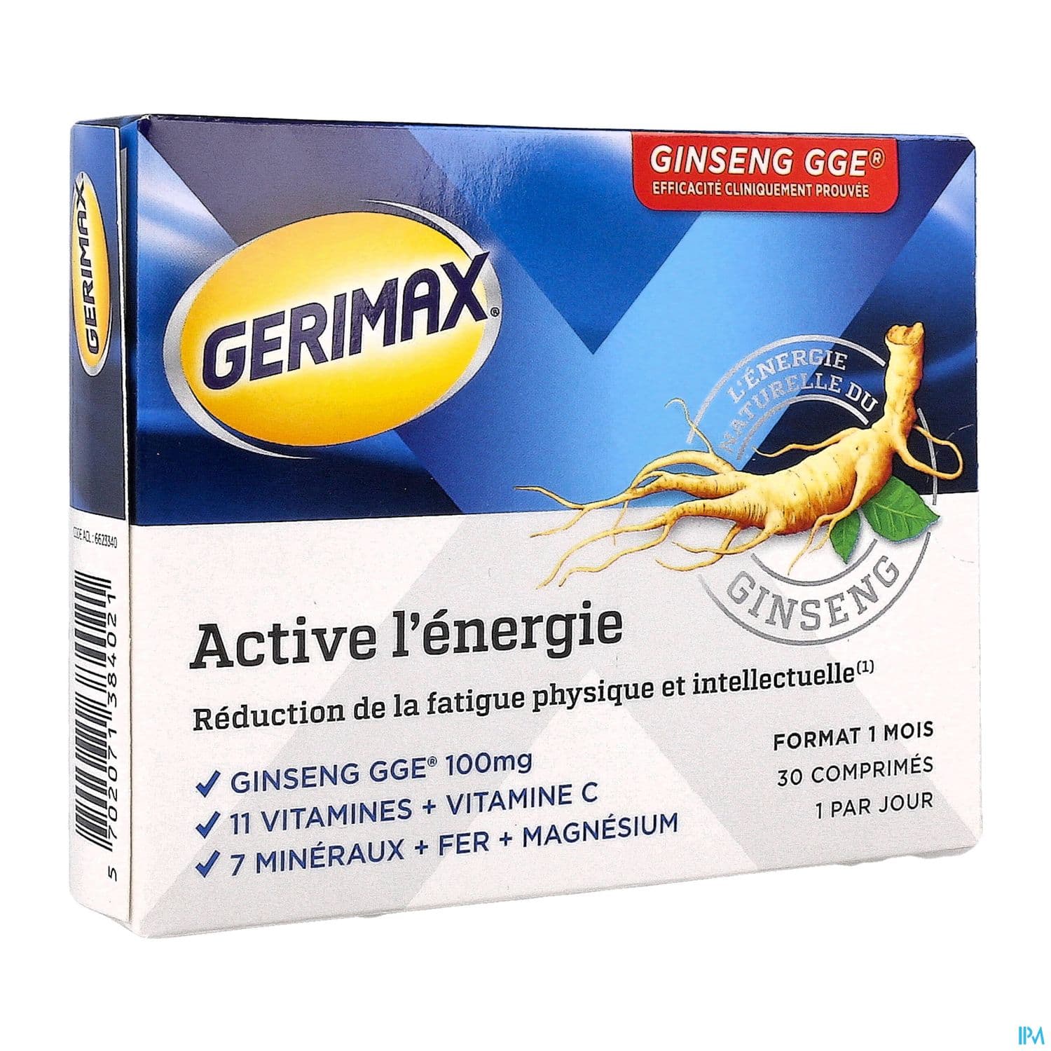 Gerimax Active Energie Comprime 30