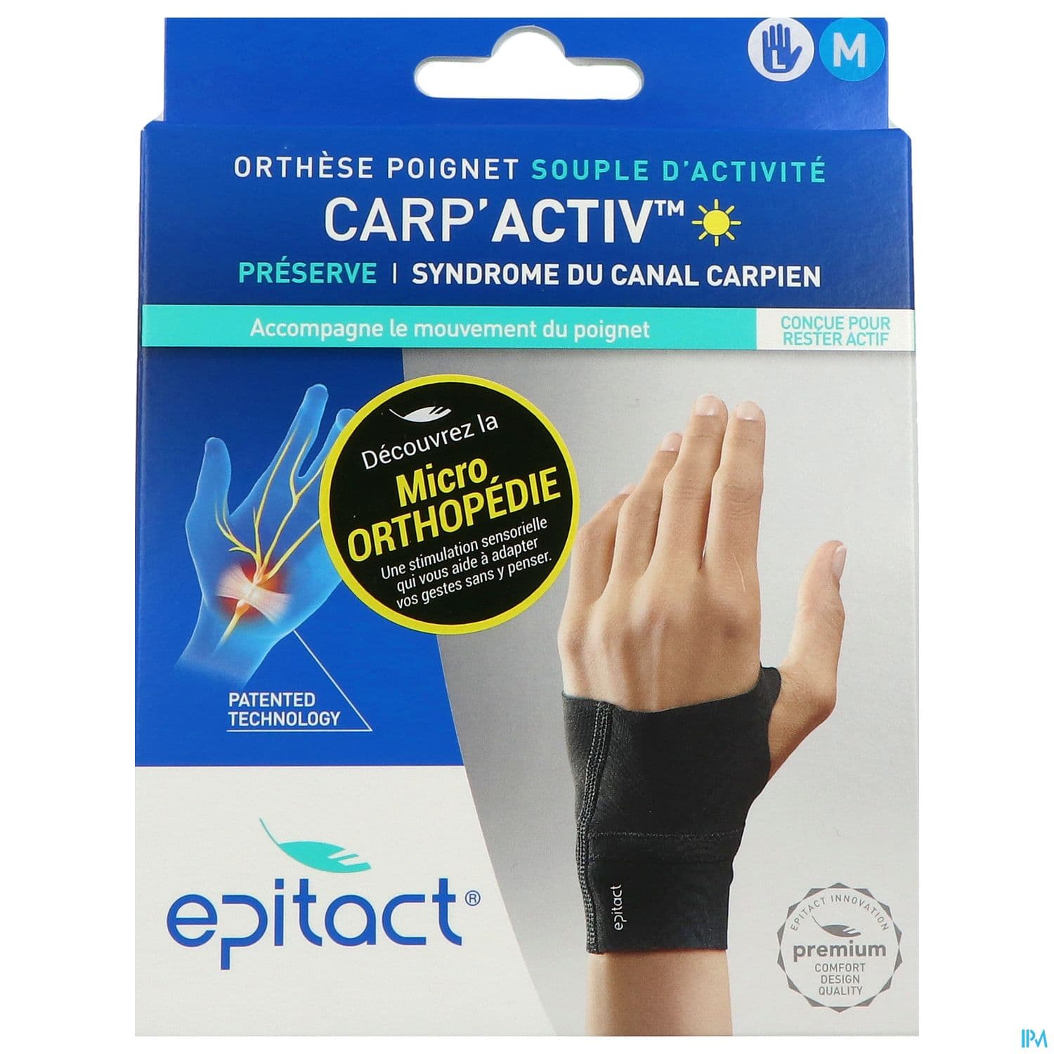 Epitact Carp Activ Orthese Poignet Gauche M