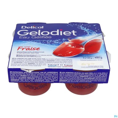 DELICAL GELODIET EAU GEL FRAI120X4