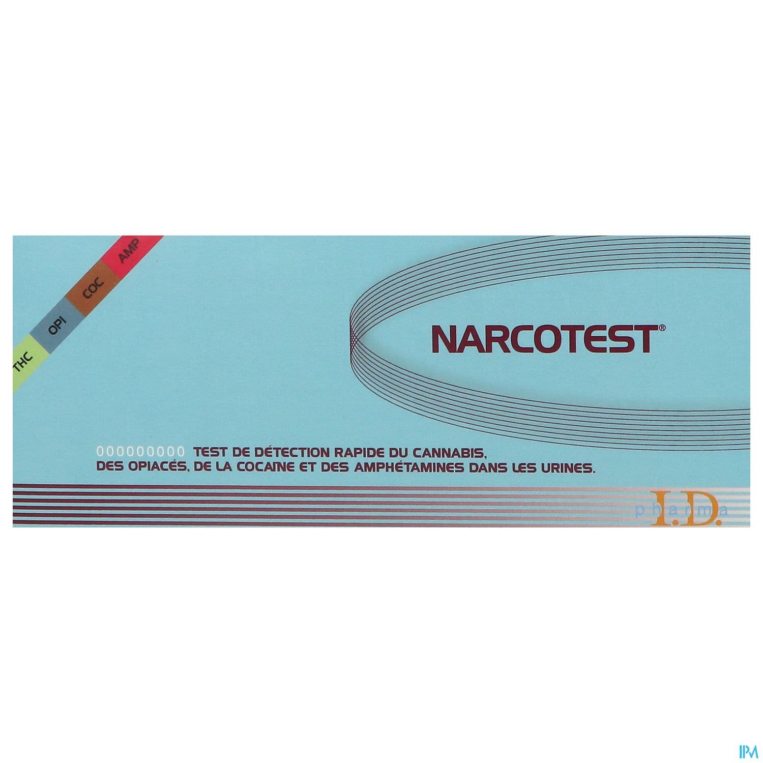Narcotest 4 Drogues Test Urine X4