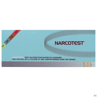 Narcotest 4 Drogues Test Urine X4