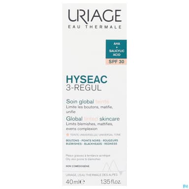 URIAGE HYSEAC 3-REGUL SPF30 TEIN40