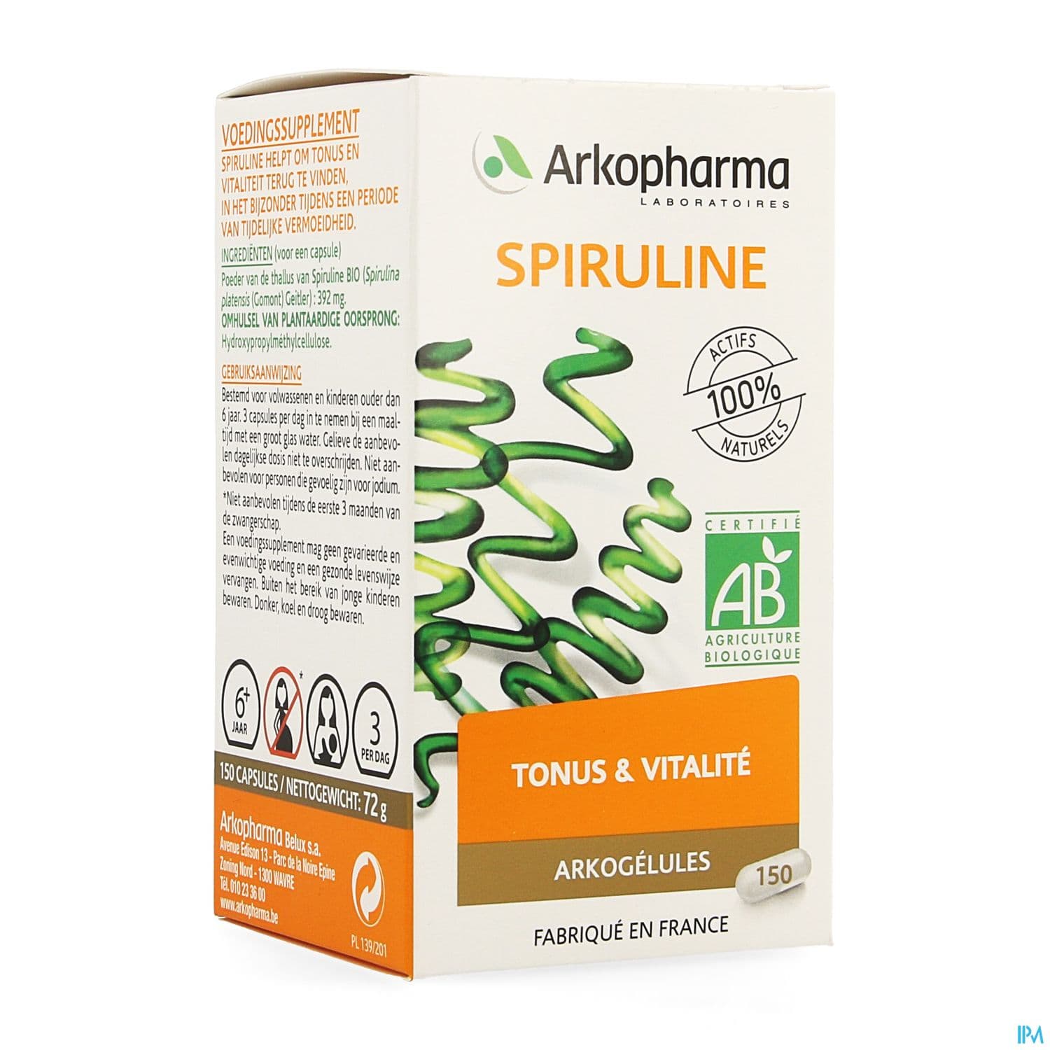 ARKOG SPIRULINE BIO GELUL 150