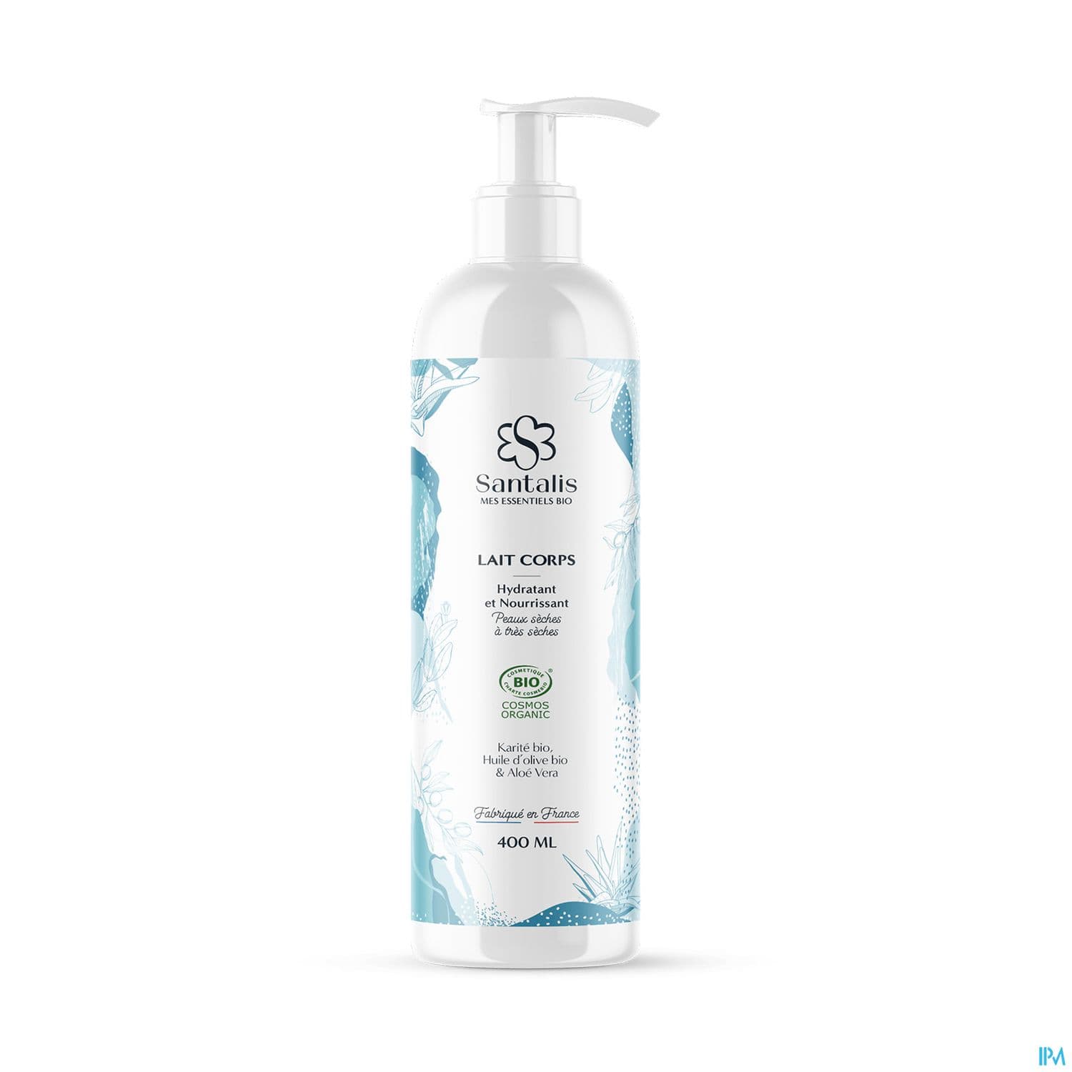Santalis Lait Corps Hydratant Bio 400ml — Pharmacie de Lardenne