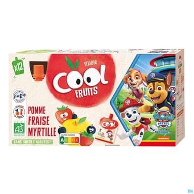 VITABIO COOL POM/FRAISE/MYRT12X90G