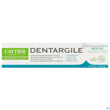 DENTARGILE DENT MENTHE TUB 75ML