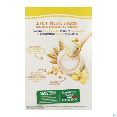 Bledine Cereales Vanille 400g