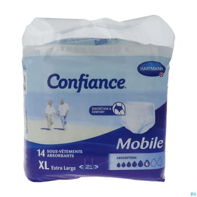 CONFIANCE MOBIL SLIP ABSOR 6G XL14