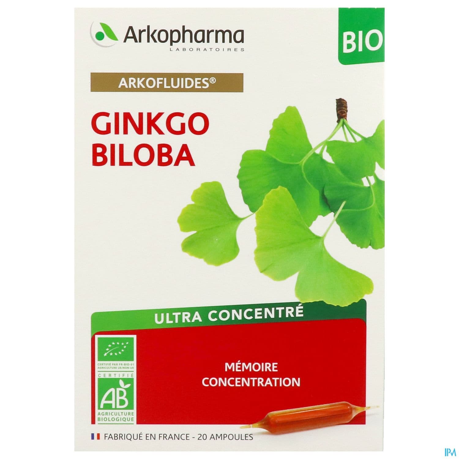 ARKOFLUIDE BIO ULTRAEXT S buv mém conc 20A