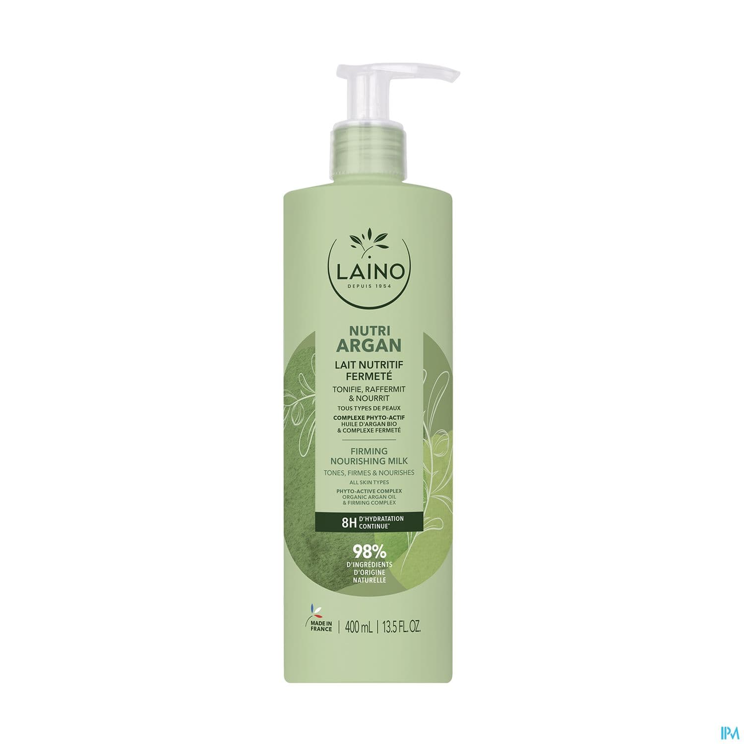 Laino Lait Nutritif Fermete Argan 400ml