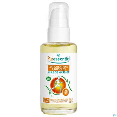 Puressentiel Huile De Massage Bio Effort Musculaire Arnica Gaultherie Nouvelle Formule 200ml
