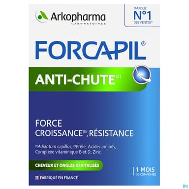 Arkopharma Forcapil Antichute Comprime 30