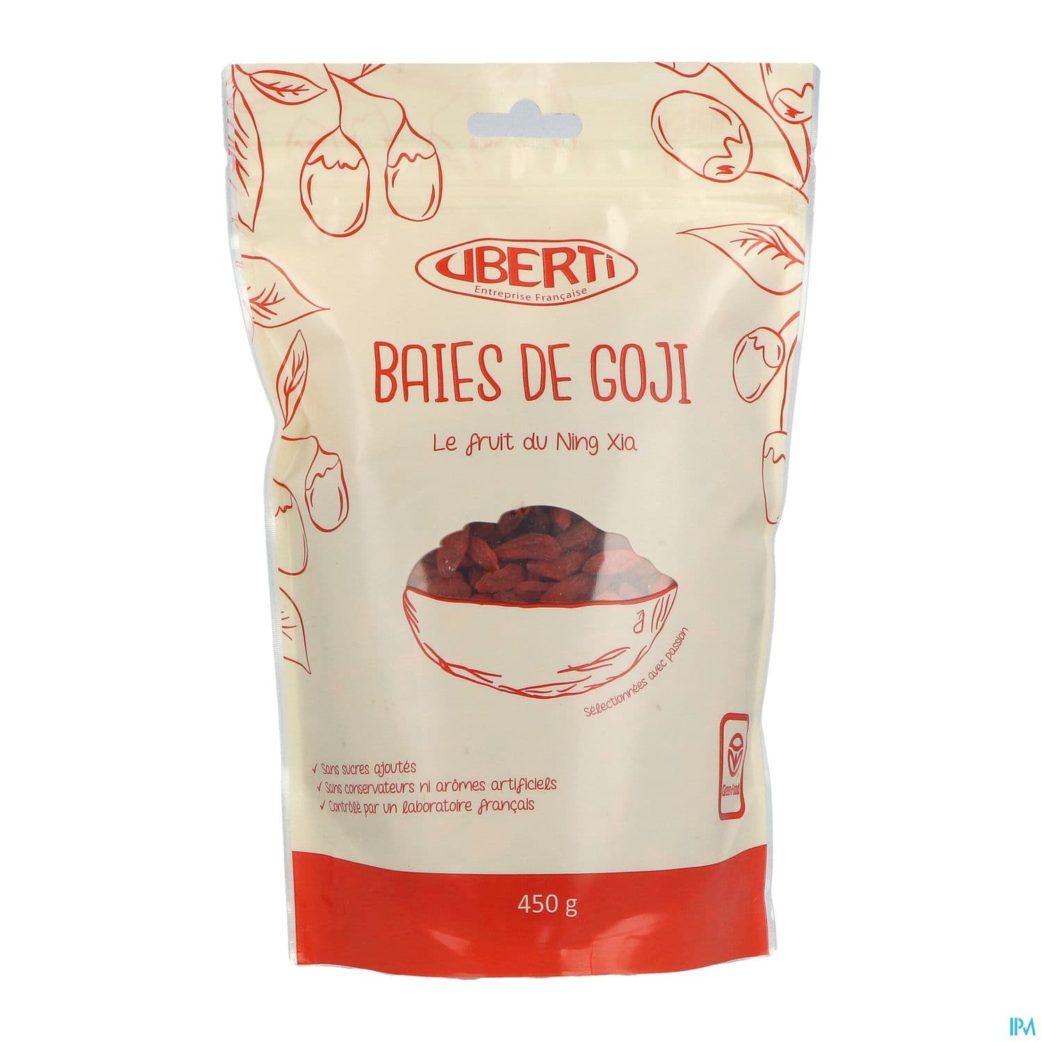 Uberti Baies De Goji Greenfood Sachet 450g