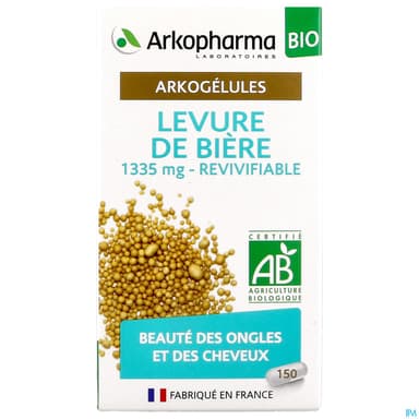 Arkopharma Arkogelules Levure De Biere Bio Gelule 150