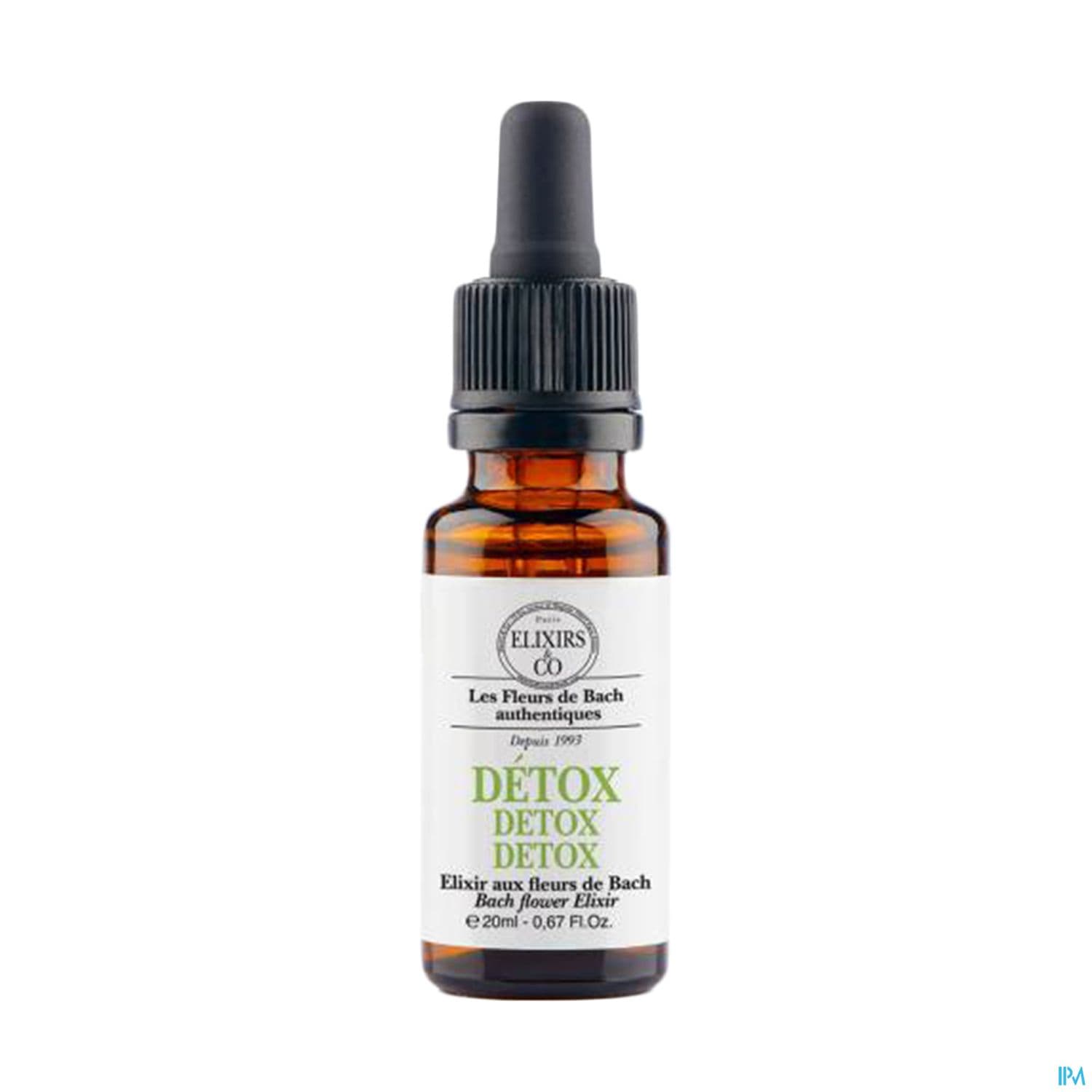 Elixirs Co Les Fleurs De Bach Detox Bio Gouttes 20ml