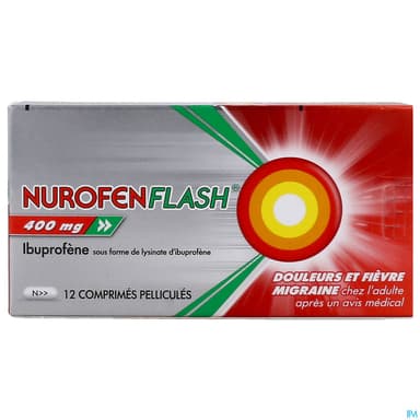 NUROFENFLASH 400MG CPR 12