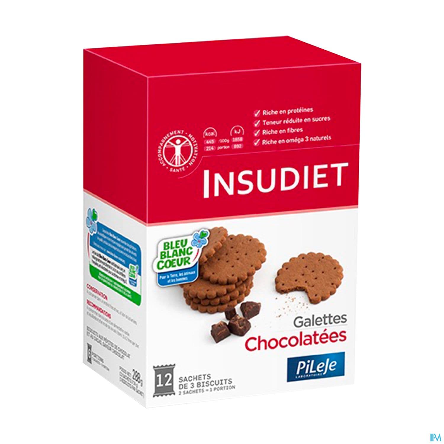 INSUDIET GALETTE CHOCOLAT SACH6