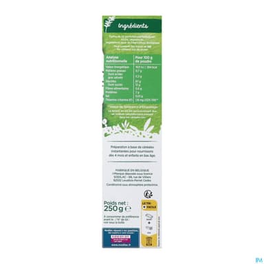 MODILAC CEREALE BIO NATURE 250G