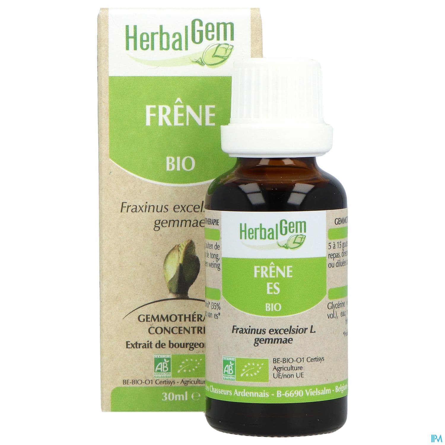 Herbalgem Frene Bourgeon Macerat Glycerin Bio 30ml